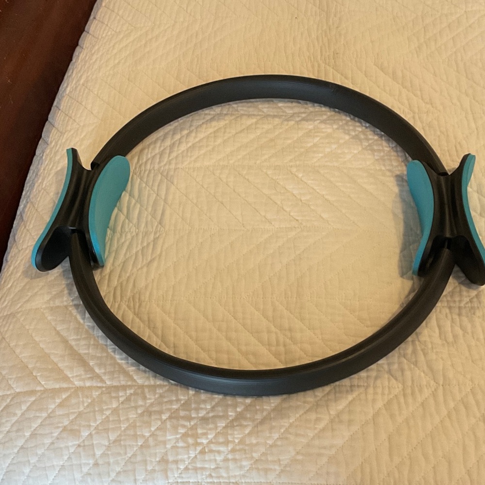 Black and Blue Pilates Ring for thighs